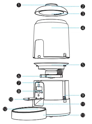 PETLIBRO -PLAF008-Air-Automatic-Pet-Feeder-FIG-2