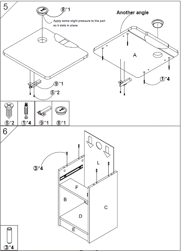 XRocker-CARBON-TEK-Bedside-Table-with-Wireless-Charging-fig-13