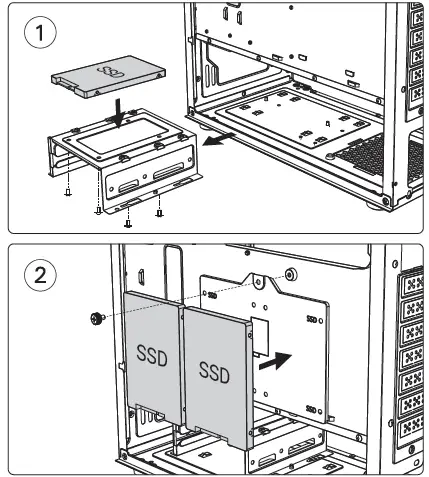 Antec NX290 Gaming Case ATX Tower 6