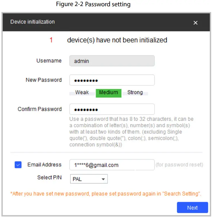 WORLD EYECAM A759 Eyeball Network Camera - Password setting