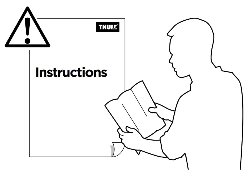 THULE 611201-S Caprock Railing Kit - Figure 1