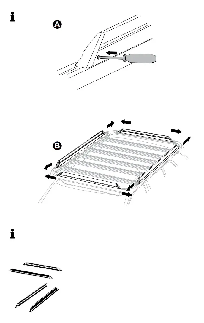 THULE 611201-S Caprock Railing Kit - Figure 7
