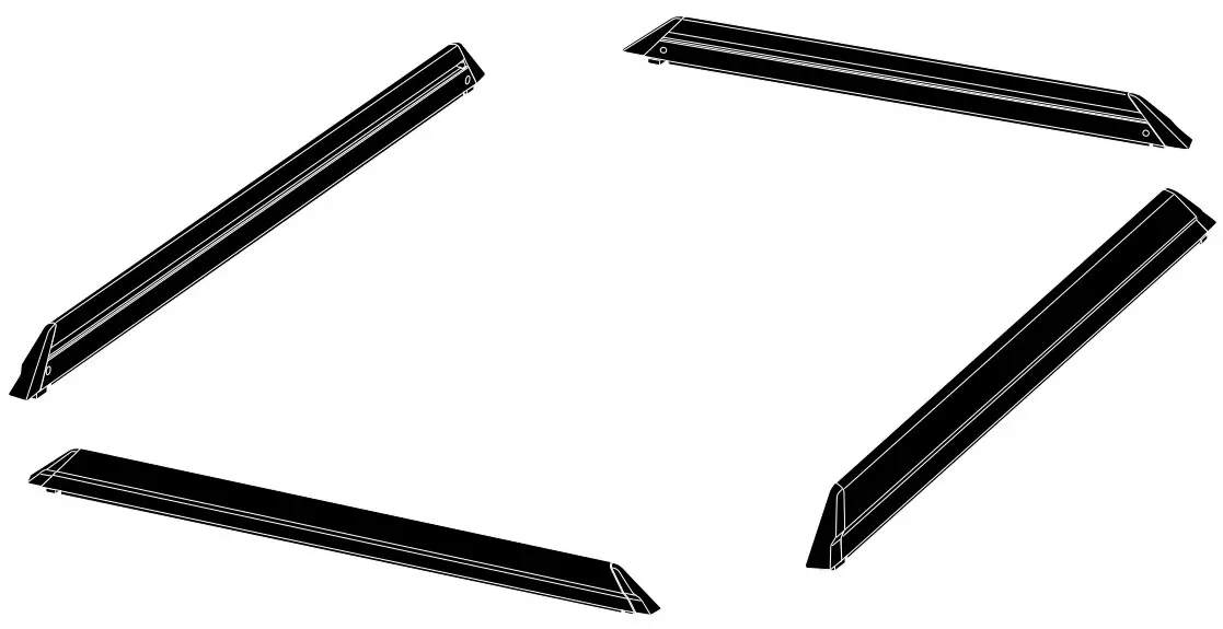 THULE 611201-S Caprock Railing Kit