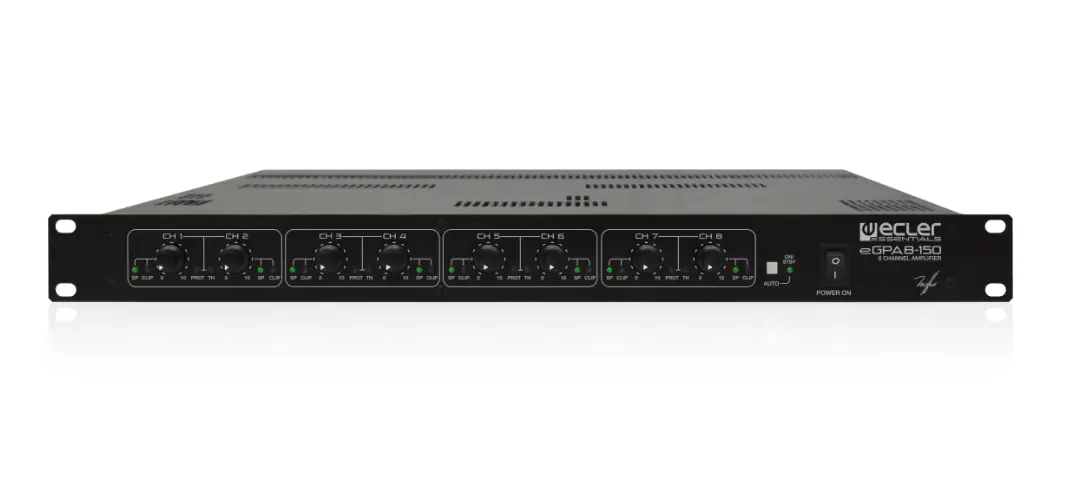 Ecler Egpa Series Low Impedance Multichannel Amplifiers User Manual