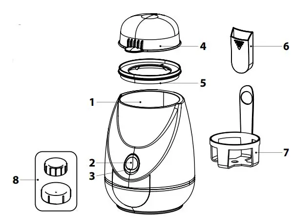 Dr Brown s AC184 Insta-Feed Bottle Warmer-FIG3