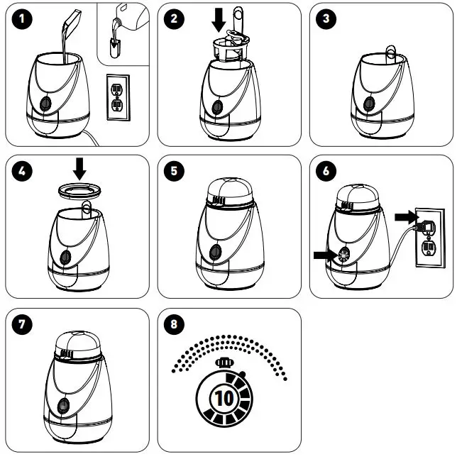 Dr Brown s AC184 Insta-Feed Bottle Warmer-FIG7