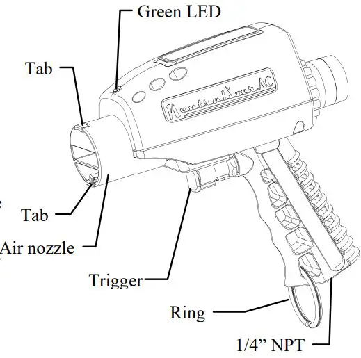 NRD 6500 Auto Body Refinishing Anti-Static Gun-fig4