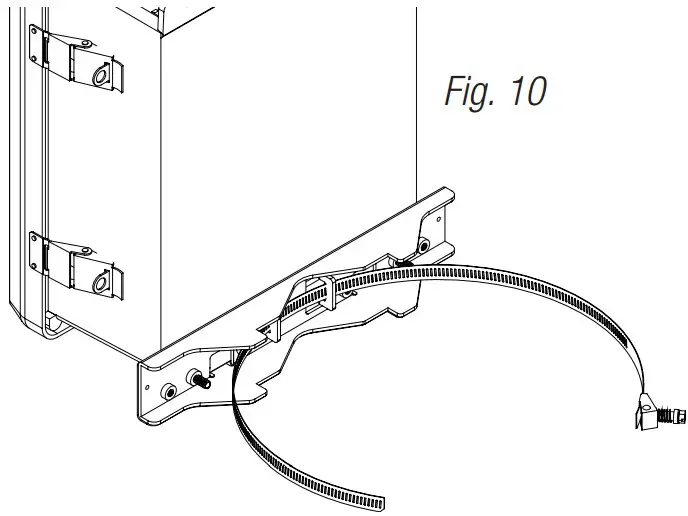 Pole Mounting Using Optional Pole Mount Kit