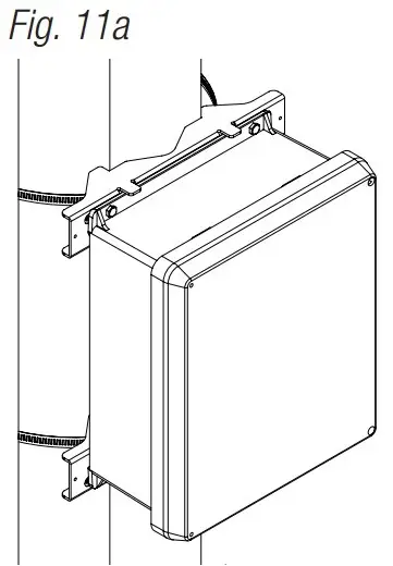 Pole Mounting Using Optional Pole Mount Kit