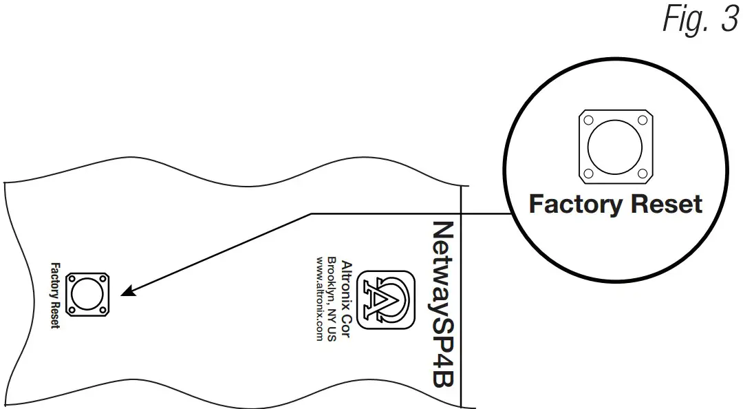 Factory Reset Option
