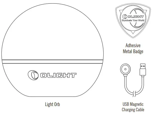 OLIGHT Obulb Plus LED Portable Light - IN THE BOX