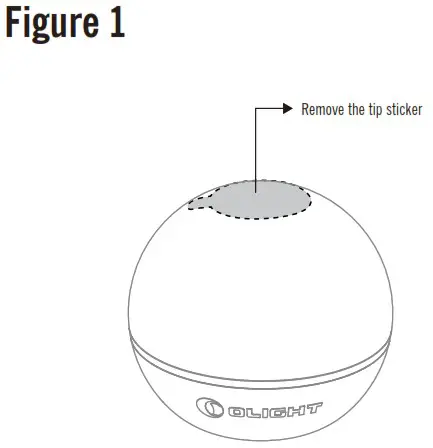 OLIGHT Obulb Plus LED Portable Light - USB Magnetic charging cable 1