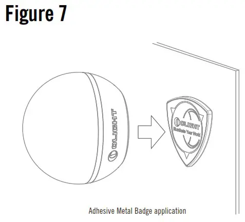 OLIGHT Obulb Plus LED Portable Light - USB Magnetic charging cable 7