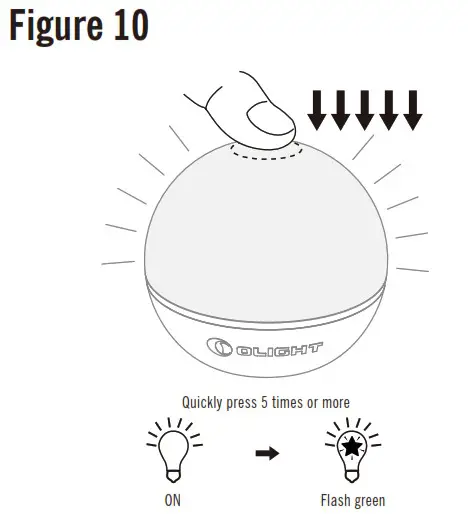 OLIGHT Obulb Plus LED Portable Light - USB Magnetic charging cable 8
