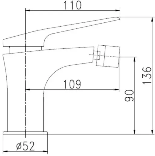 romstal 44KR0040 Bidet Faucet-fig2