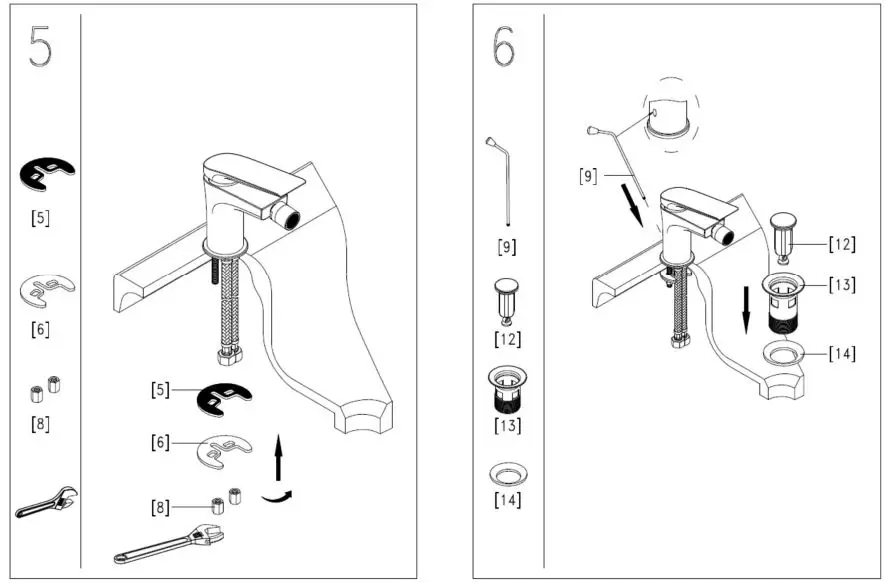 romstal 44KR0040 Bidet Faucet-fig5