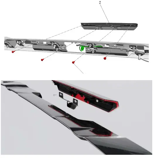 BRANDMOTION TRNS-2191 Wireless Transparent Trailer System - Camera
