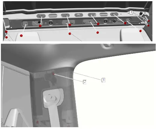 BRANDMOTION TRNS-2191 Wireless Transparent Trailer System - Headliner 2
