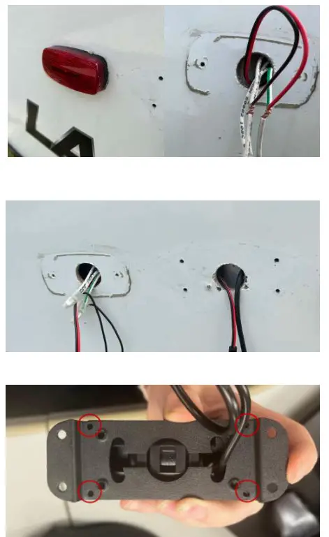BRANDMOTION TRNS-2191 Wireless Transparent Trailer System - Mounting 2