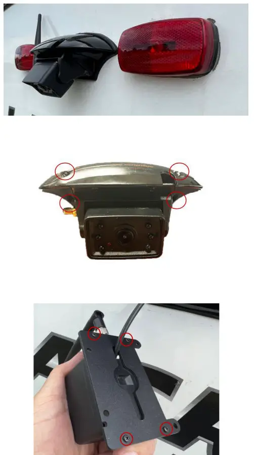 BRANDMOTION TRNS-2191 Wireless Transparent Trailer System - Mounting