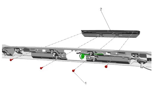BRANDMOTION TRNS-2191 Wireless Transparent Trailer System - Reattachment