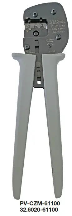STAUBLI PV-CZM-60100 Crimping Pliers - Fig 1