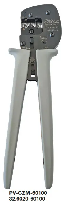 STAUBLI PV-CZM-60100 Crimping Pliers - Fig