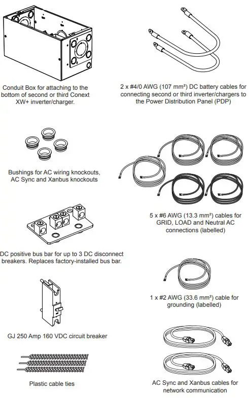 Schneider-Electric-865-1020-02-Conext-XW-Connection-Kit-FIG-1