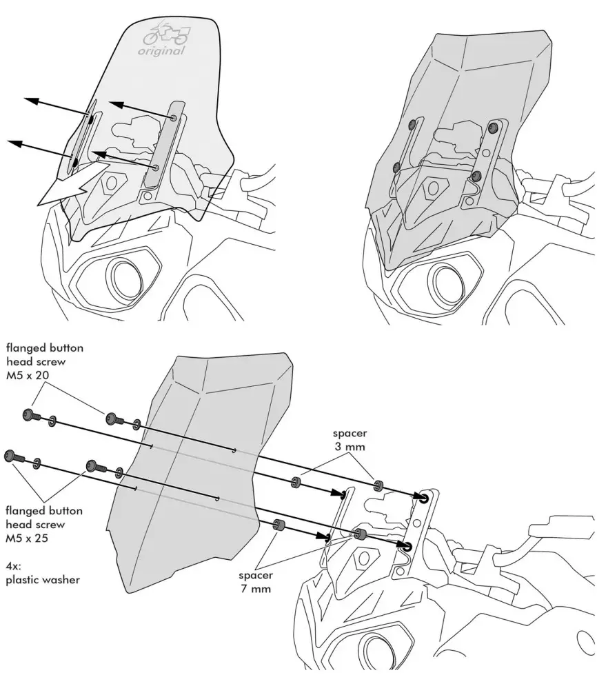 TOURATECH 01 046 6200 Winchschild for Yamaha XT1200Z Super - fig 2
