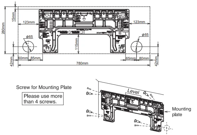 HITACHI RAK DH10PCAST Split Unit Air Conditioner  - Wall