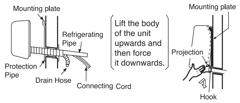 HITACHI RAK DH10PCAST Split Unit Air Conditioner  - cord 1