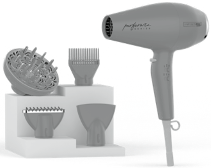 CONAIR 888 InfinitiPRO Performa Series Ionic Ceramic Hair Dryer