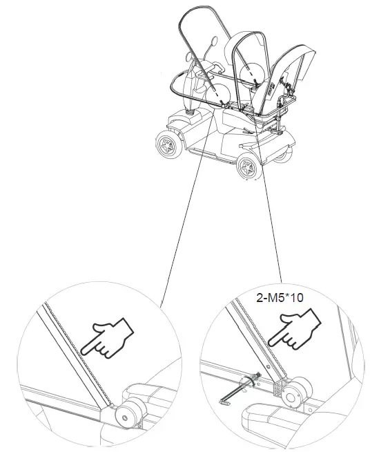 MOVO-MV-100-2 Mobility-Scooter-Canopy-37