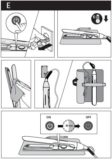 PHILIPS-BHS520-Cream-5000-CE-Straightener-fig-5