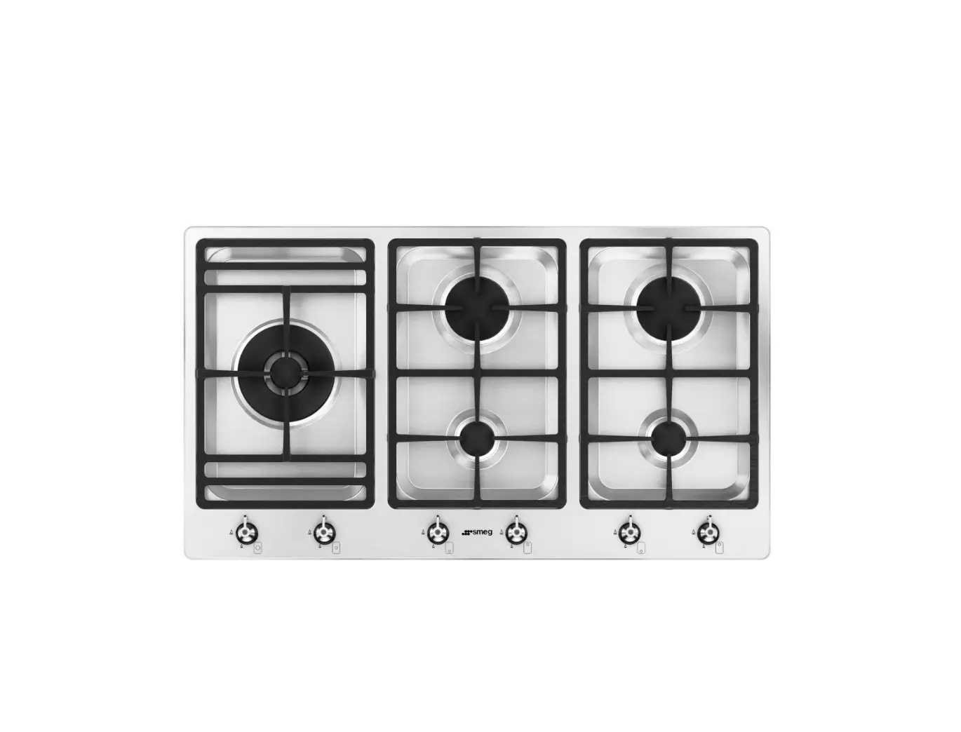 Smeg Classic Ps9062 5 Burner Gas Hob Instruction Manual