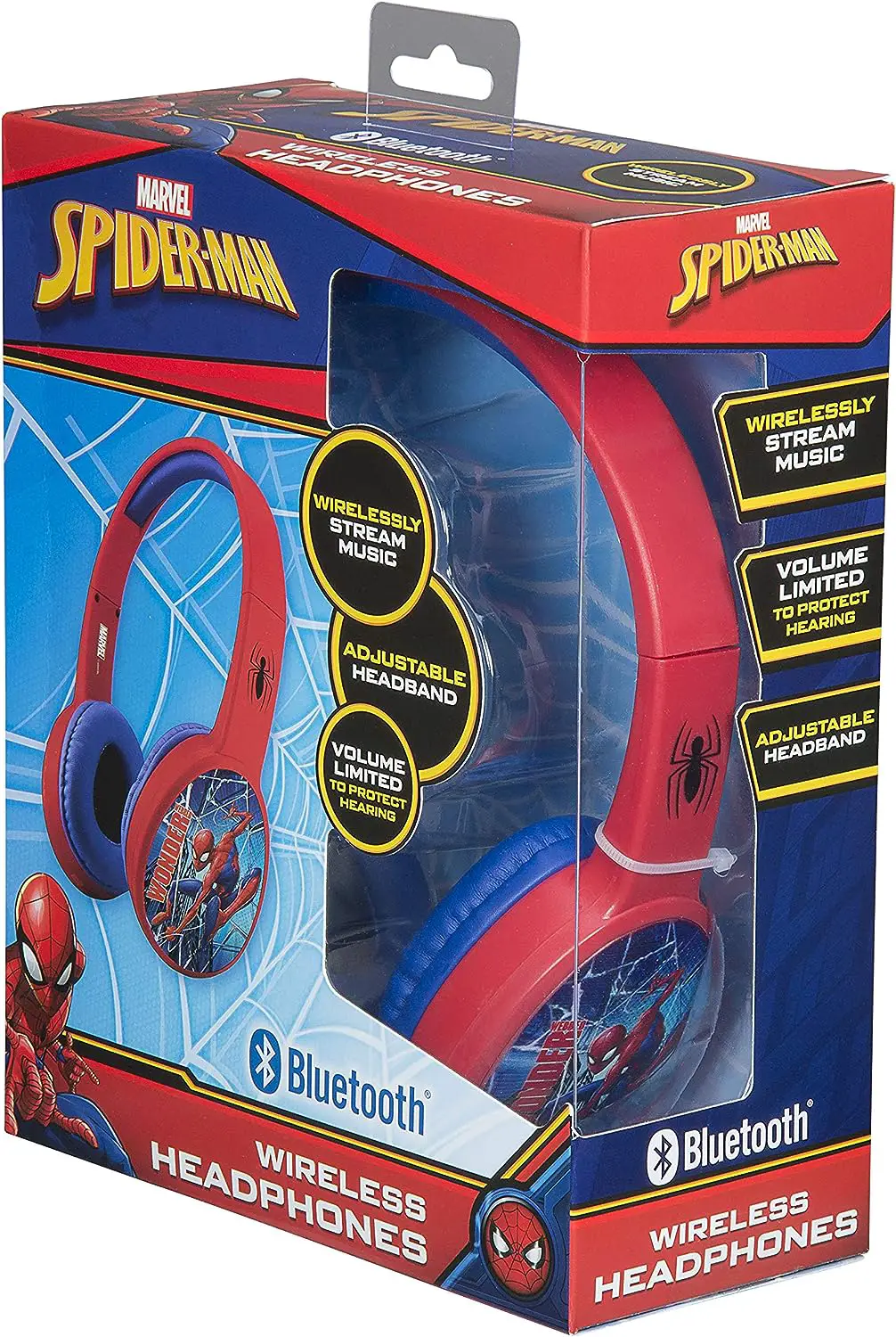 eKids 10252345 Disney Spiderman BT Heaphone-fig-1