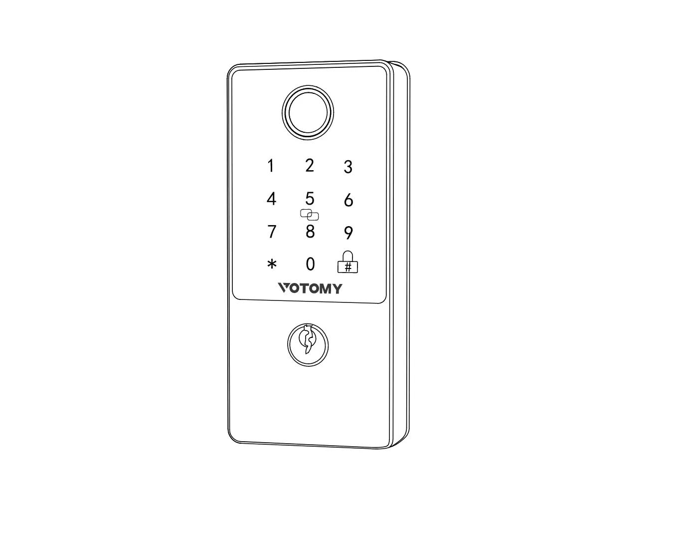 Votomy Ed007 Smart Door Lock User Manual