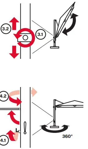 Glatz AURA Majestic Wooden Parasol-FIG7