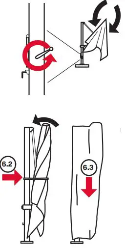 Glatz AURA Majestic Wooden Parasol-FIG8