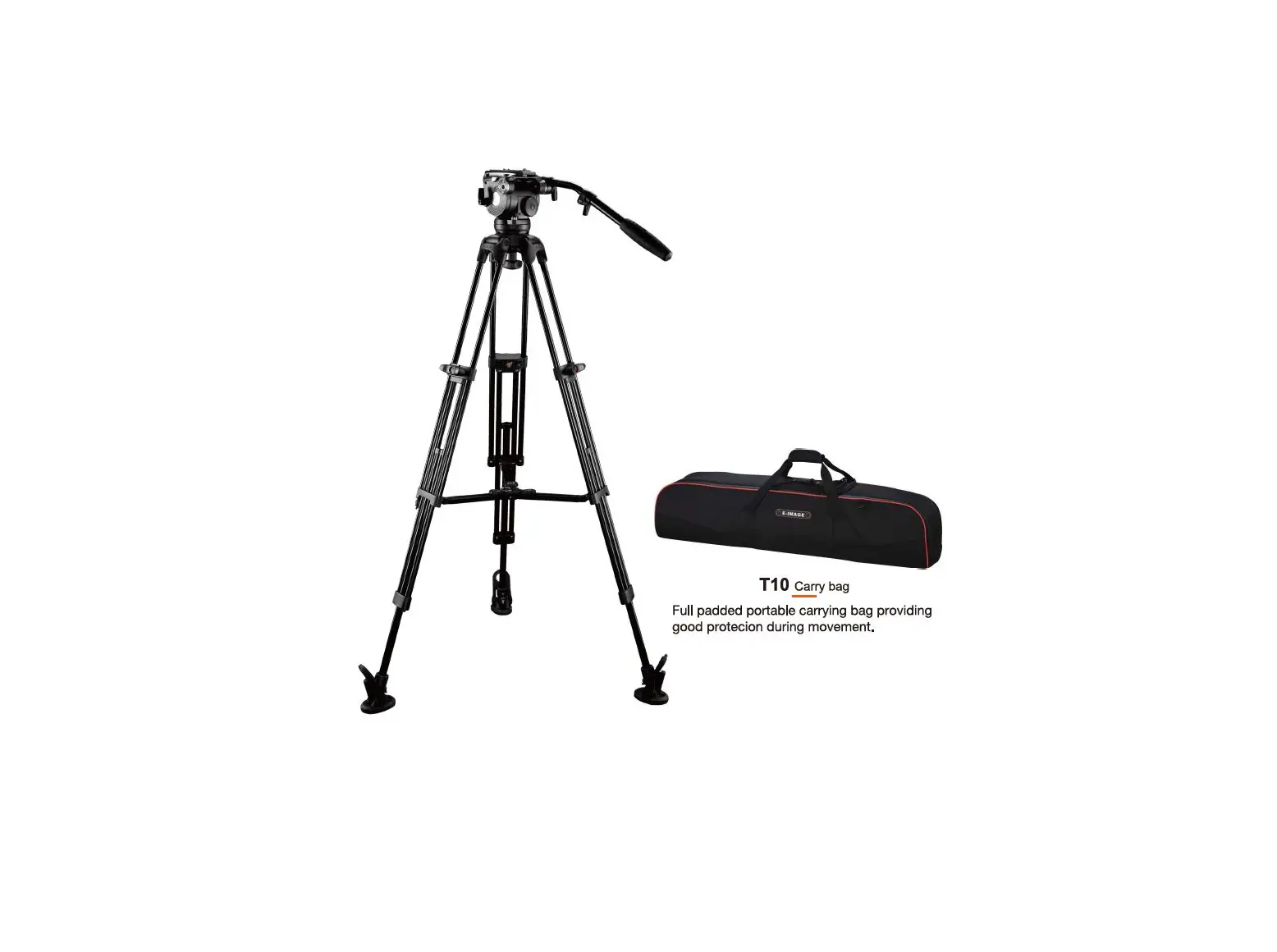 Ae-image Ga752 Ego8a2 Video Tripod System Instruction Manual