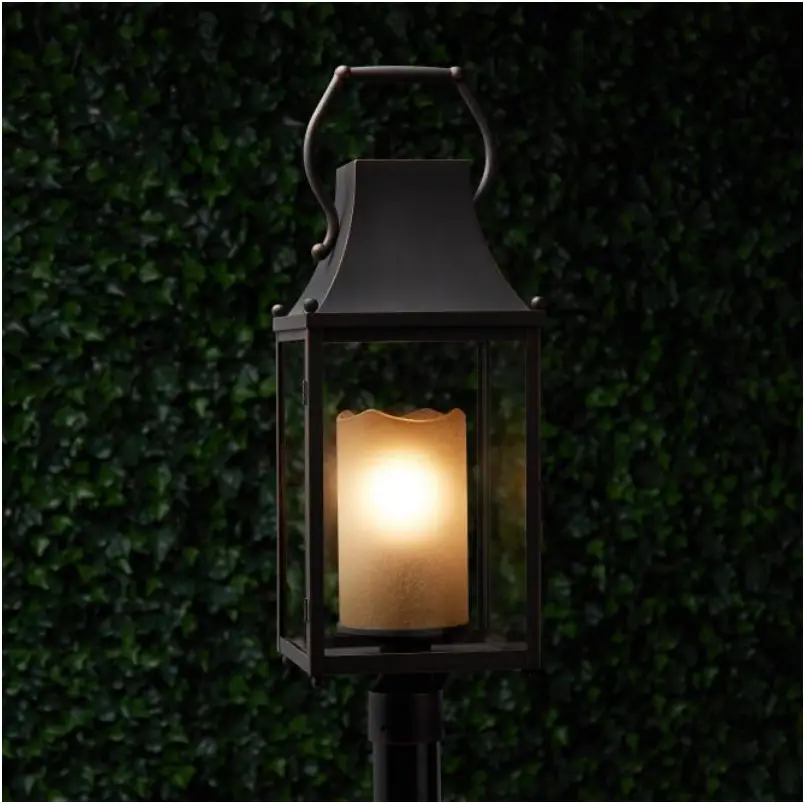 SIGNATURE HARDWARE 434145 Bronze Outdoor Wall Light