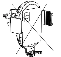 onn WIABLK100008847 10W Qi Wireless Car Charger - clip5