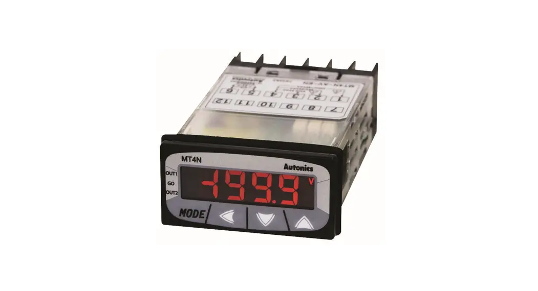 Autonics Mt4n Series 4 Digit Multi Panel Meters Owner's Manual