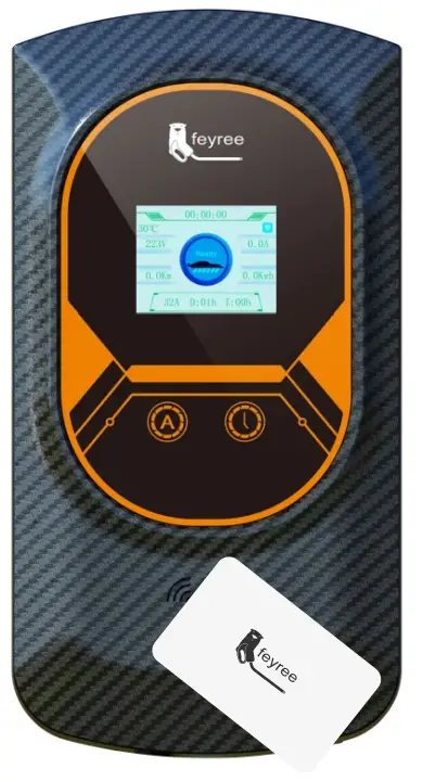 feyree SAE J1772 EV Charging Station - RFID card