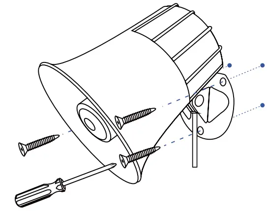 YOLINK YS7104-UC Outdoor Alarm Controller - Install the Siren 2