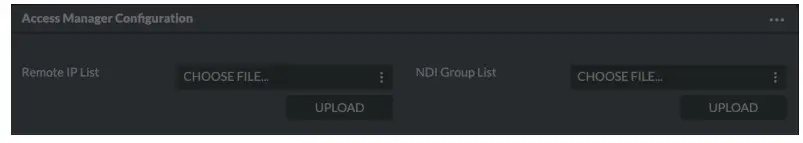BirdDog Australia SDM NDI Decoder with DisplayPort - Configuration