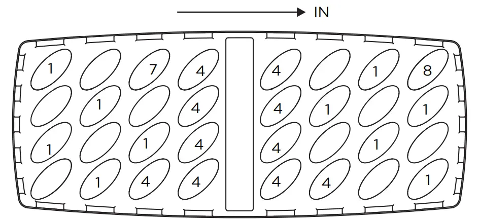 Midea MFW 10E4 S Dishwasher - Cutlery rack1