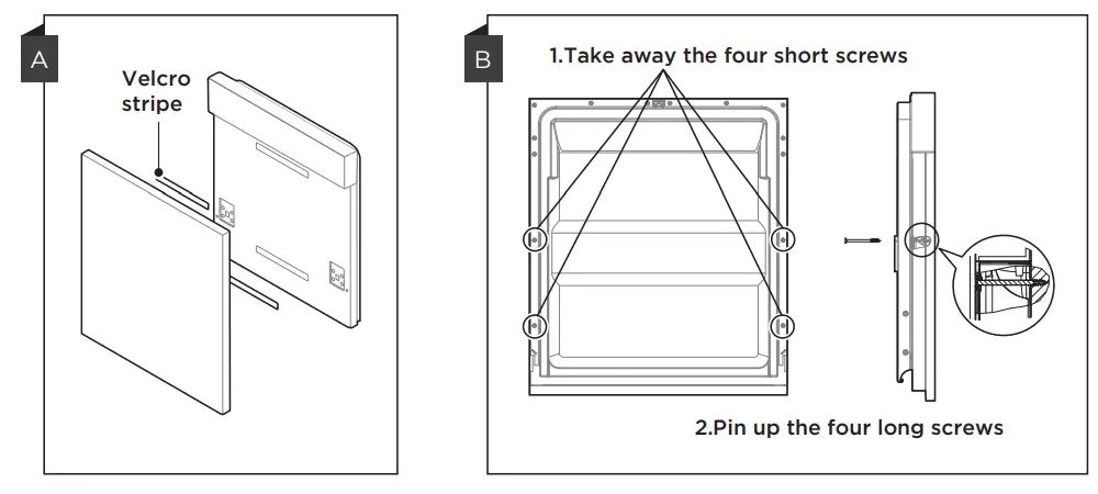 Midea MFW 10E4 S Dishwasher - Pin up
