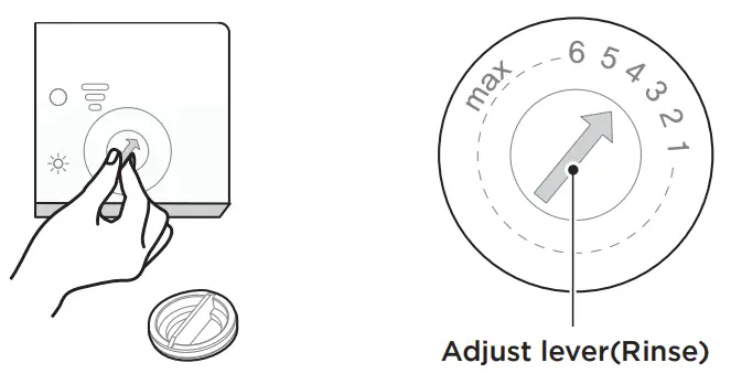 Midea MFW 10E4 S Dishwasher - Rinse