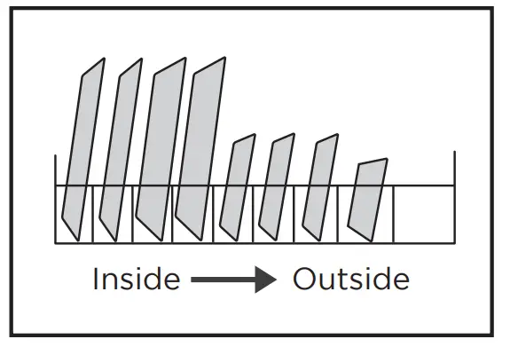 Midea MFW 10E4 S Dishwasher - baskets